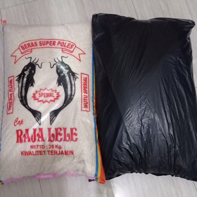 Jual BERAS Pulen 25kg Raja Lele Packing Kresek Beras Aman saat Hujan ...