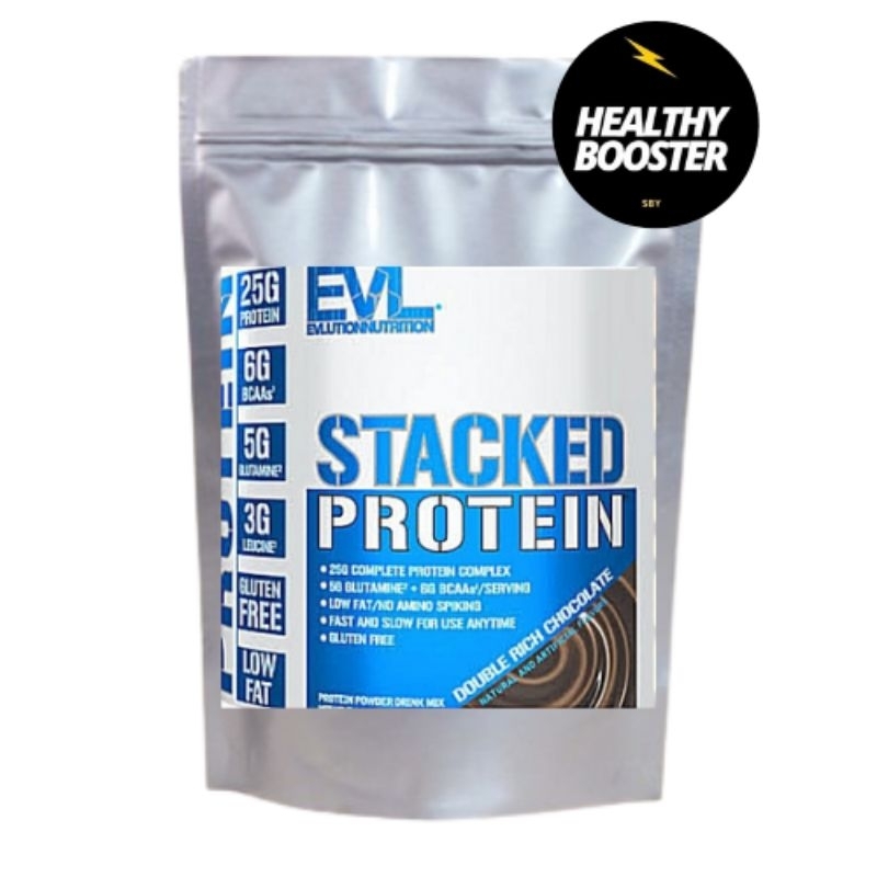 Jual EVL STACKED PROTEIN REPACKING 1 LBS 450 GRAM | Shopee Indonesia