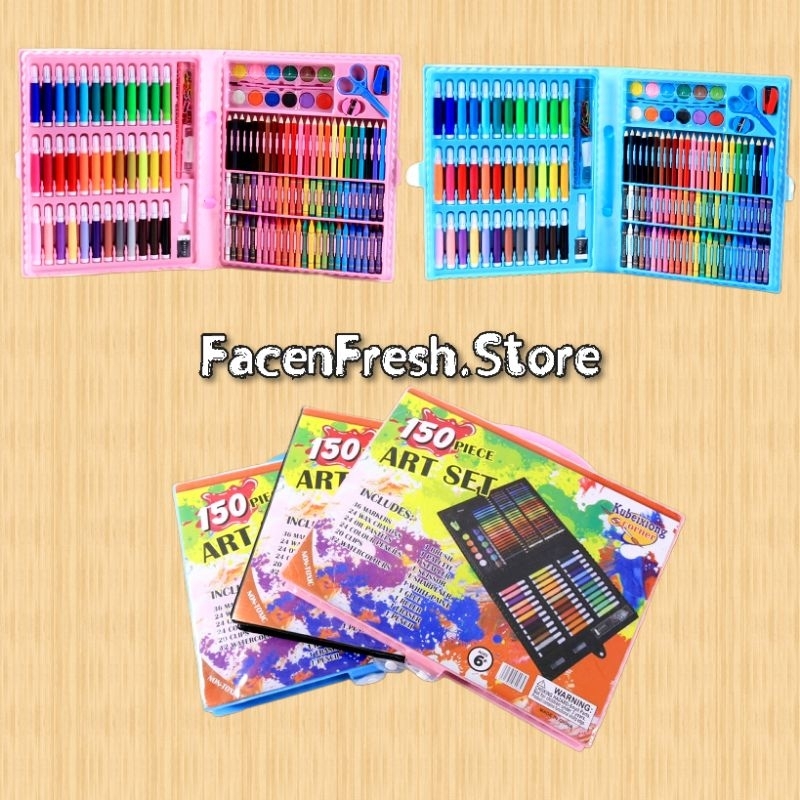 Jual CRAYON SET ART 150pcs | Shopee Indonesia
