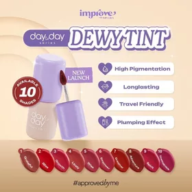AS Implora Day To Day Series Dewy Tint LipTint Lip Glossy Finish DaytoDay D2D