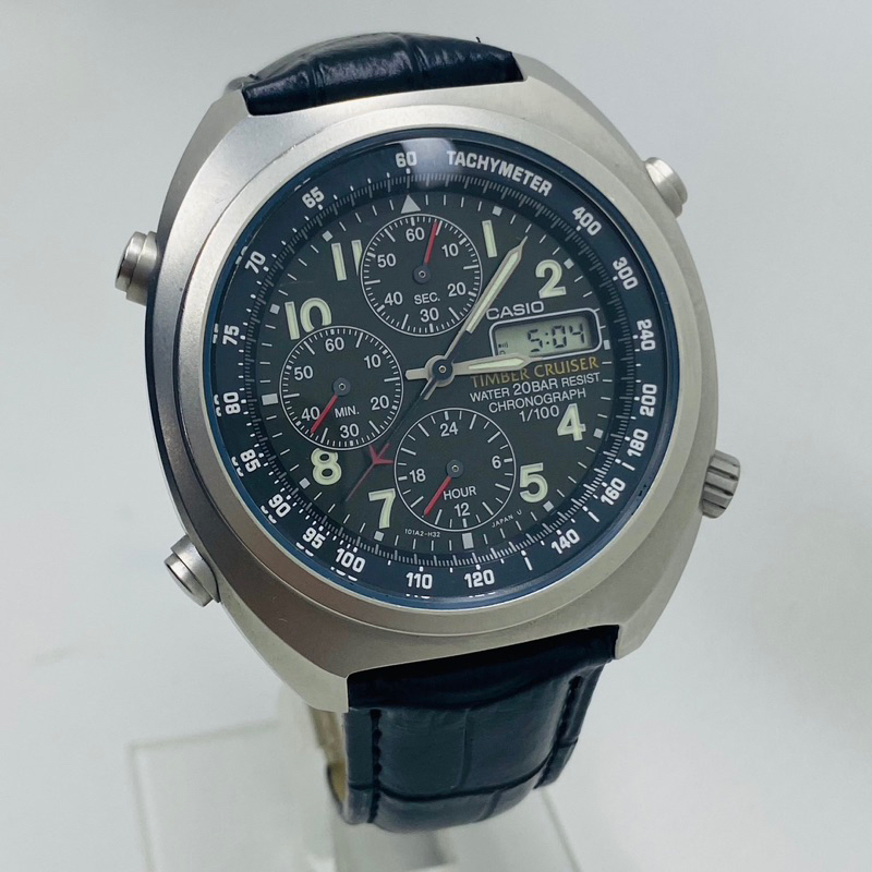 【ジャンク】CASIO　TIMBERCRUISER　TIC-100　クロノグラフ CASIO Timber Cruiser TIC-100 | eBay