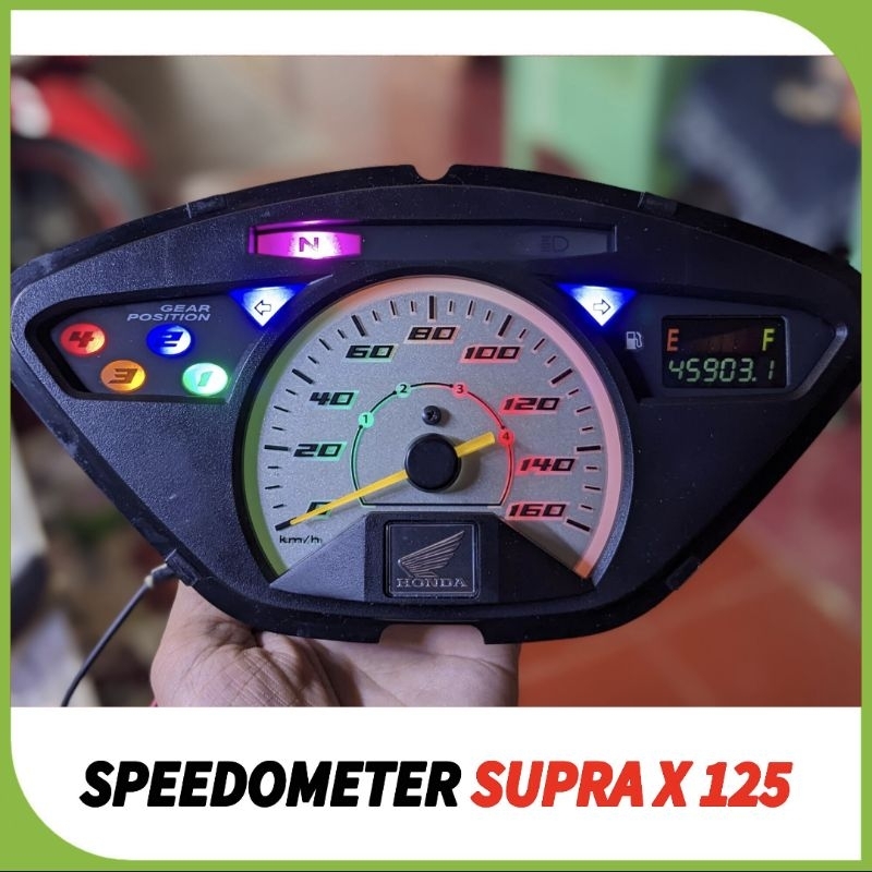 Jual mesin speedometer supra x 125 custom 04 | Shopee Indonesia