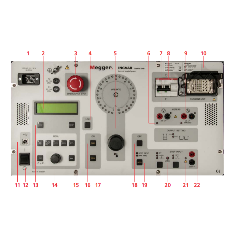 Jual Megger INGVAR Primary Current Injection Test System | Shopee Indonesia