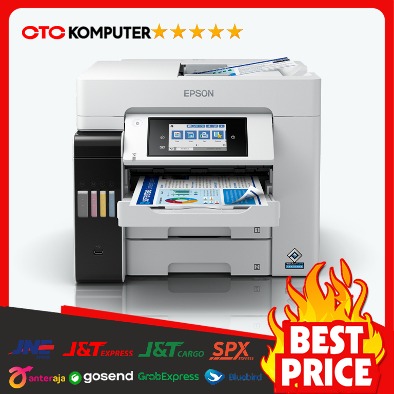 Jual Epson EcoTank L6580 A4 Colour Wi-Fi Duplex All-in-One Ink Tank ...
