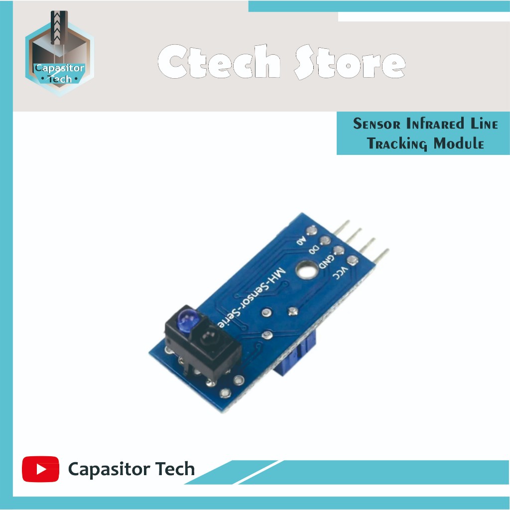 Jual TCRT5000 InfraRed Line Tracking Tracer Follower Sensor Module ...