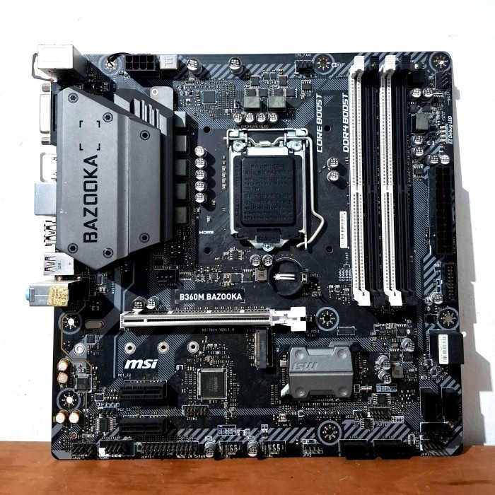 Jual Intel i7 8700 plus MSI B360M Bazooka LGA 1151 v2 Motherboard