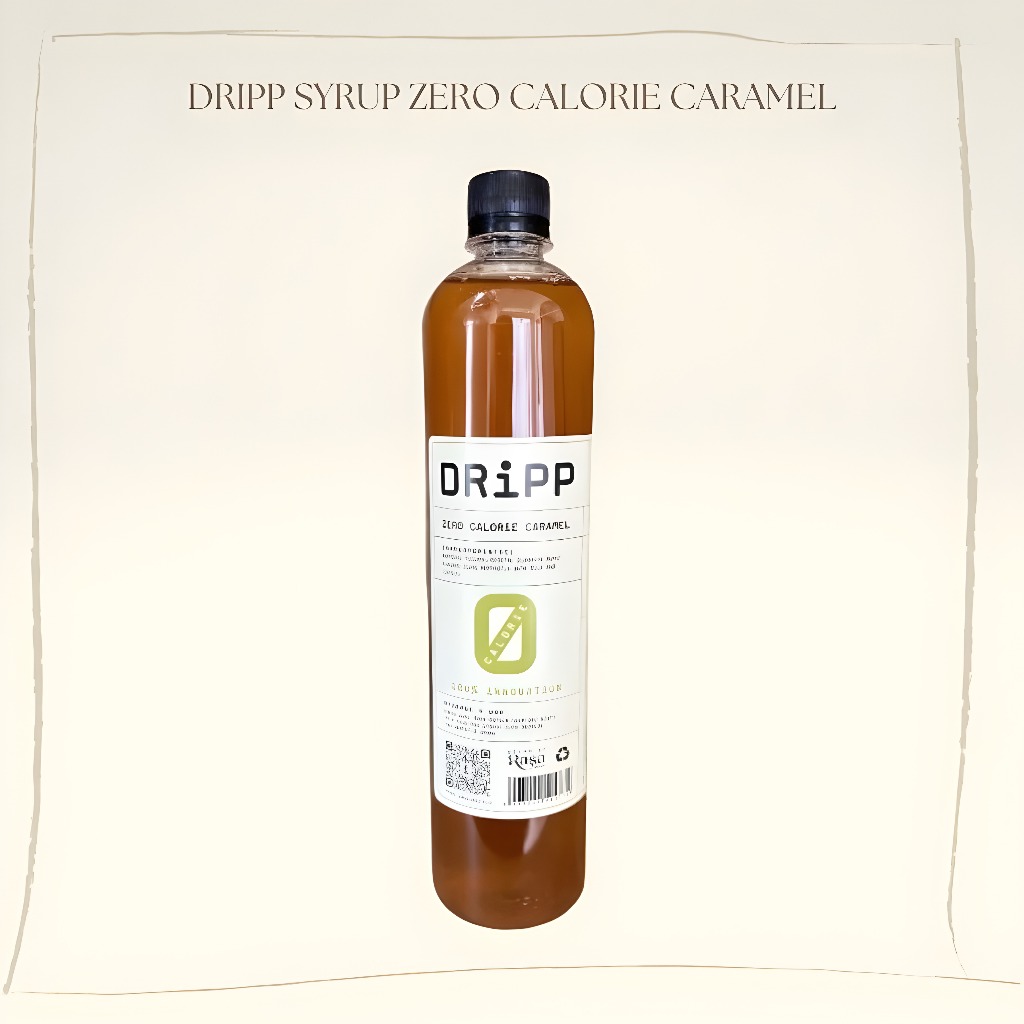 Jual DRIPP Zero Calorie Caramel Syrup 760 Ml | Shopee Indonesia