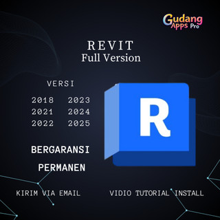 Jual (GD) REVIT 2018 - 2019 - 2020 - 2021 - 2022 - 2023 - 2024 Full Ver ...