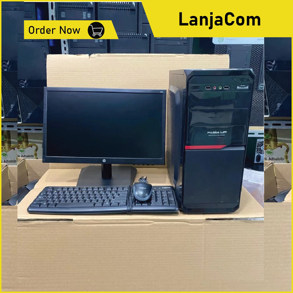 Jual PC RAKITAN FULLSET CORE i5-3470 RAM 8GB SSD 256 GB MONITOR HP 19 ...