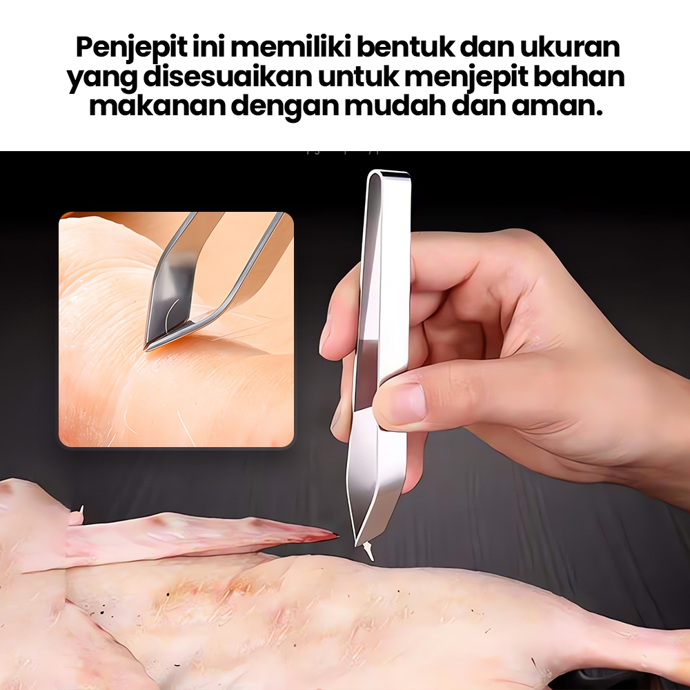 Jual Alat Pencabut Bulu Ayam Pinset Cabut Duri Ikan Klip Penjepit Bulu ...