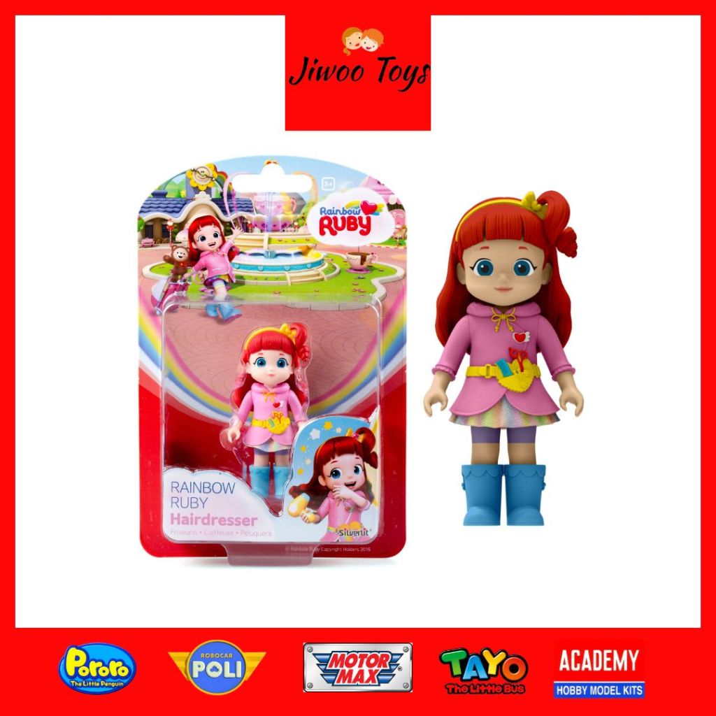 Jual Silverlit Rainbow Ruby Figurine Hair Dresser RR-89005 Mainan ...