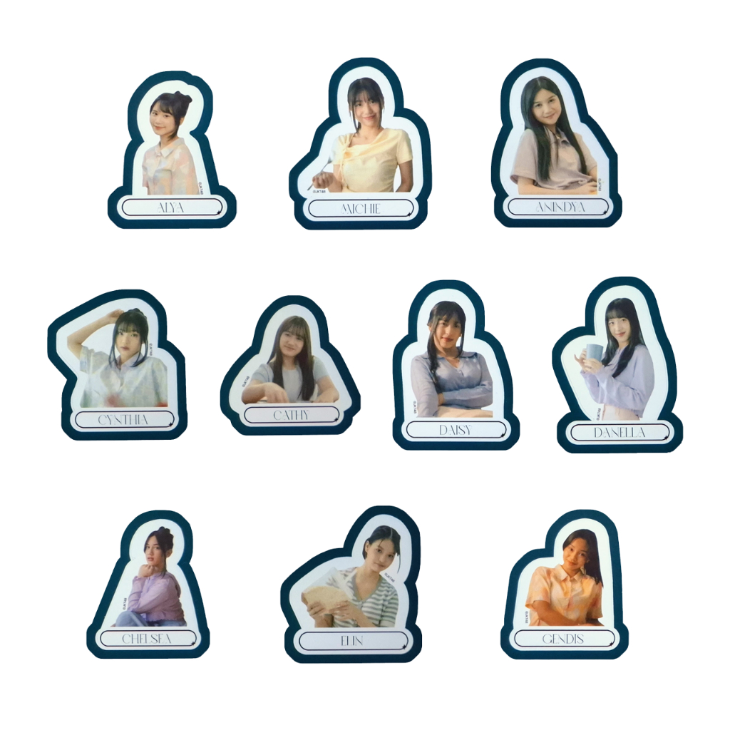 Jual Sticker JKT48 Gen 11 Kalender 2025 A Gaze Of Dream | Gracie ...