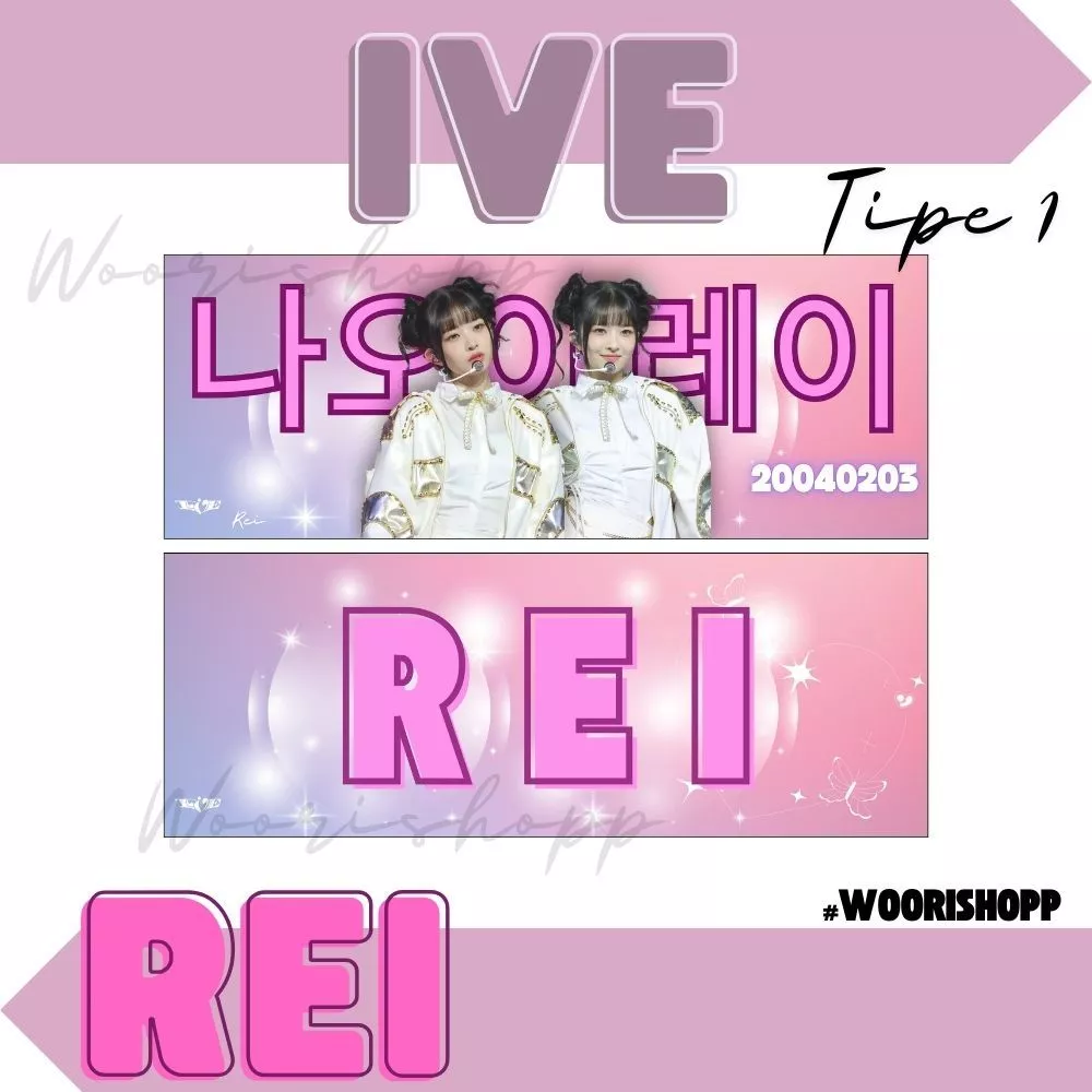 HAND BANNER IVE MEMBER 2SISI
