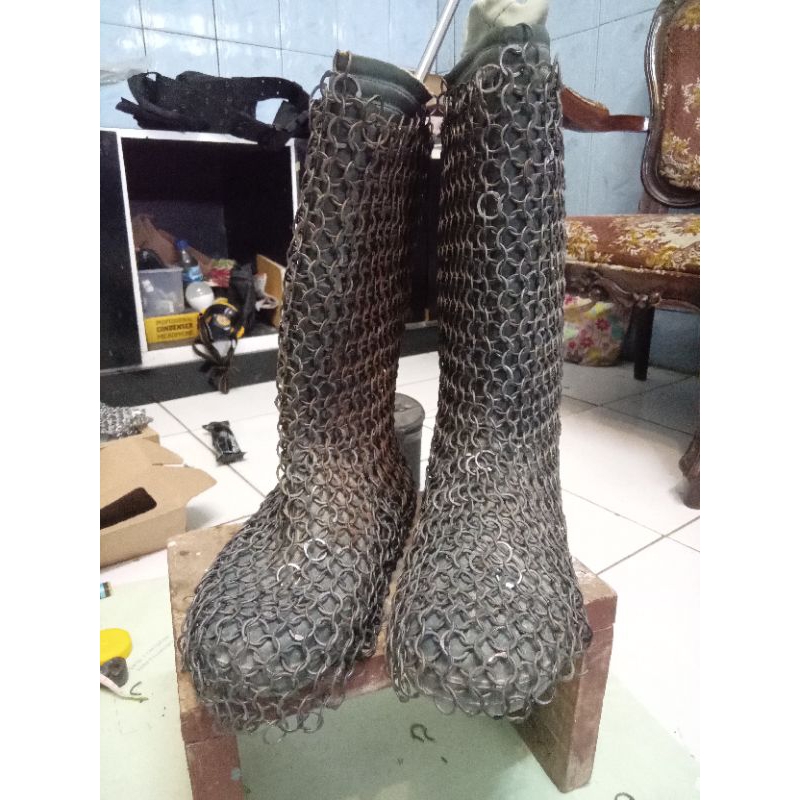 Jual Chainmail Boots (chainmail only) | Shopee Indonesia