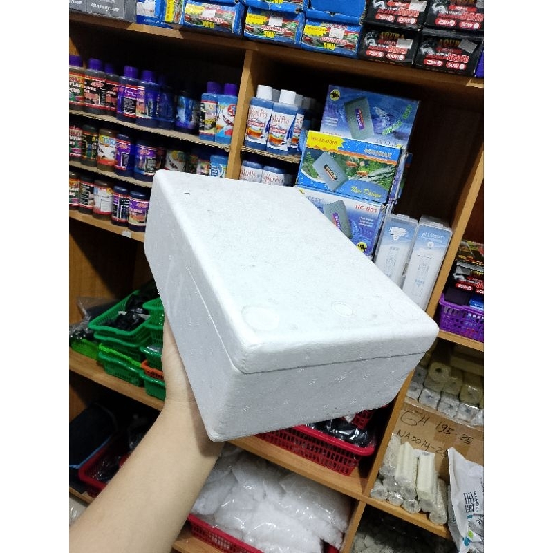 Jual BOX STYROFOAM MINI STANDAR // BARU // 30x20x10 // AQUARIUM ...