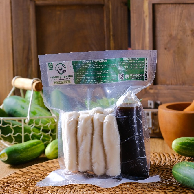 Jual PEMPEK TENTRO - PEMPEK PALEMBANG ASLI - LENJER PREMIUM FROZEN - 8 ...