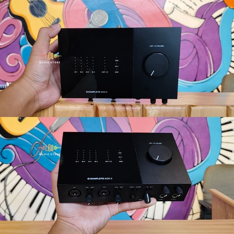 Jual native instrument komplete audio 6 mk2 soundcard audio interface ...