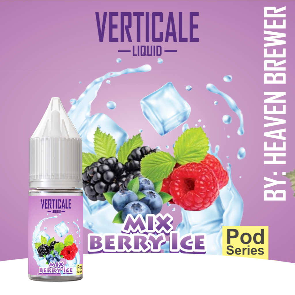 Jual Verticale Liquid Rasa Mixberry Ice 10ML Pod Series By Heave Brewer ...