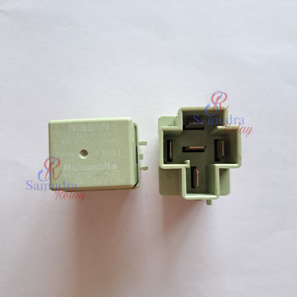 Jual Relay Nissan Matsushita ACB13201 Relay hijau muda kaki 5 (ASLI ORI ...