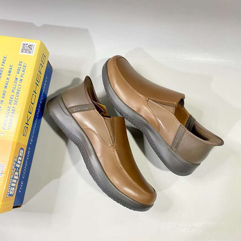 Jual sepatu kerja kantor slip on skechers aldama original asli bnib ...