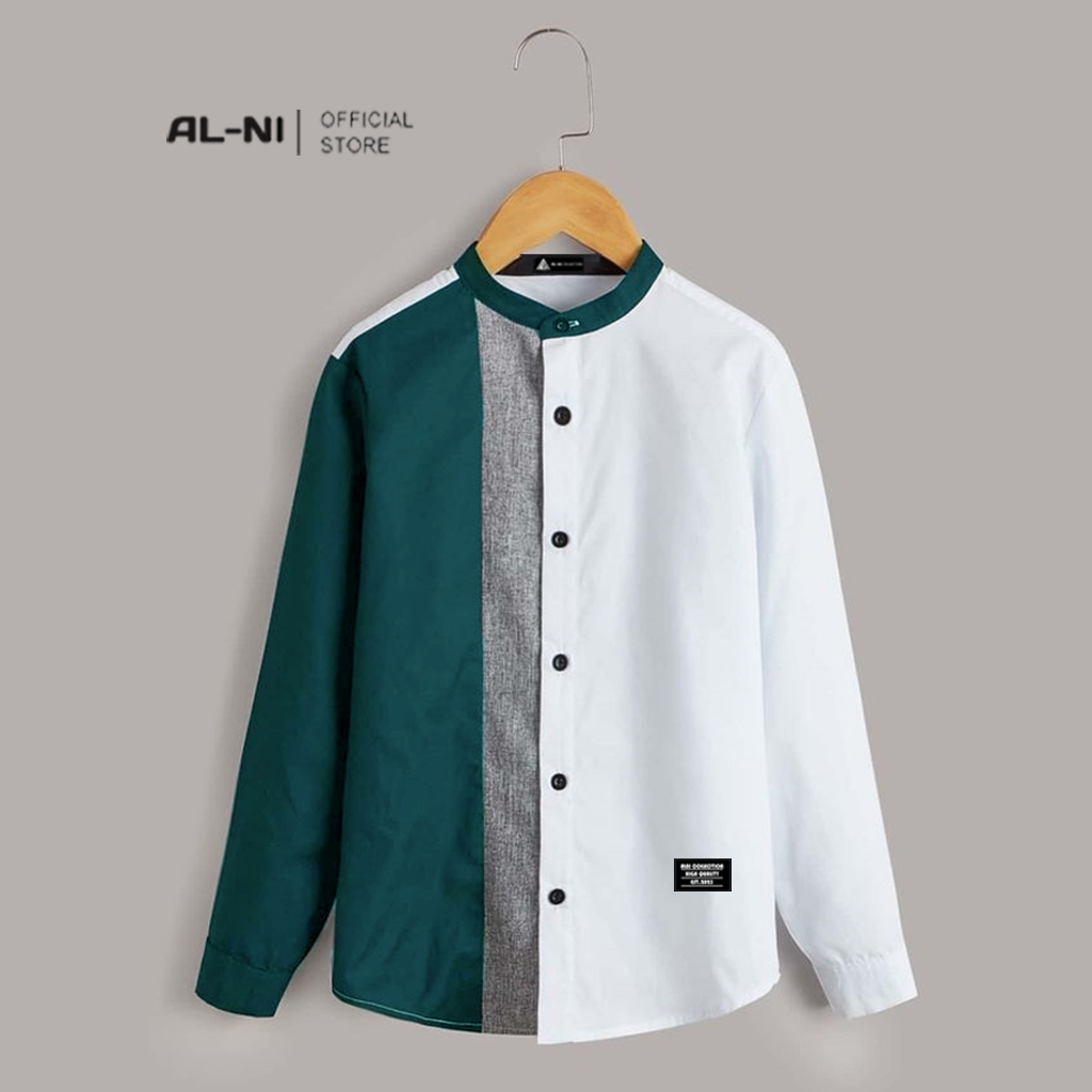 ALNI OFFICIAL STORE - Dilshad Kemeja Koko (KemKo) Kekinian Terlaris Pria Premium Hight Quality