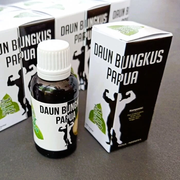minyak daun bungkus asli papua obat oles pria berkualitas pembesar dan pemanjang