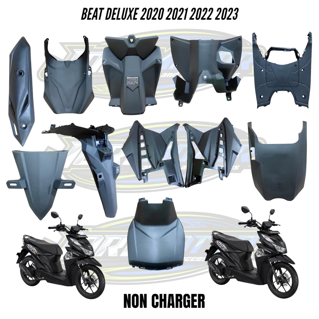 Jual TOP 1 Cover Body Full Kasar Set Honda Beat Street Non Charger 2020 ...