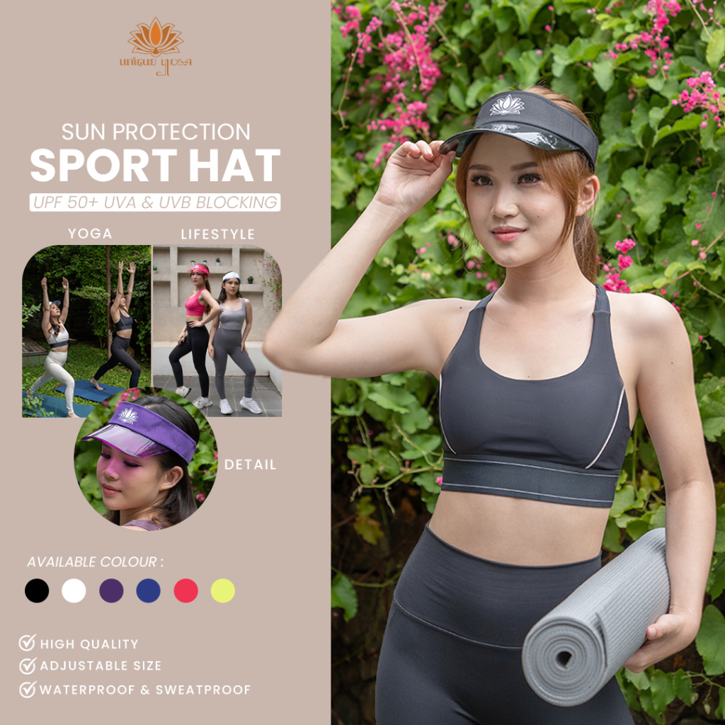 Jual Topi Anti UV Unique Yoga / Topi Lari / Topi Jogging / Topi Golf ...
