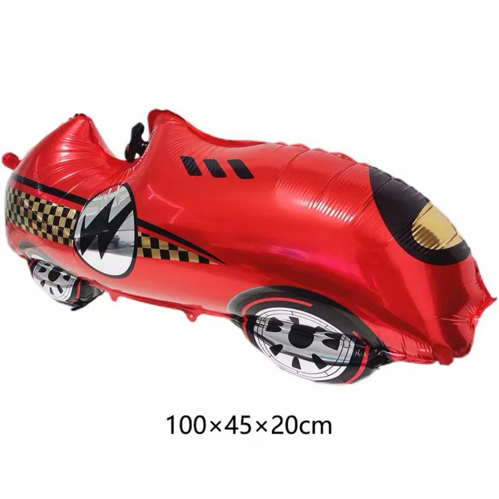 Jual Balon MOBIL TRAFFIC CONE / Balon Foil RACE CAR Pembalap Hotwheelss ...