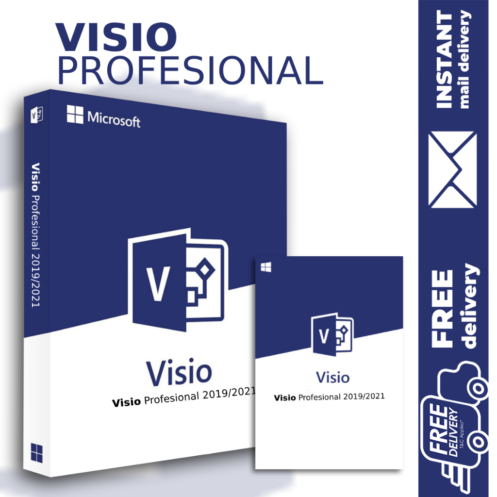 Jual BIG SALE Office Visio 2021 Pro Plus 2021 / 2019 Original For ...