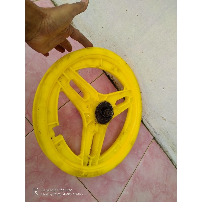 Jual Velg Sepeda Racing 16 murni Fiber tebal kuat Depan aja | Shopee ...