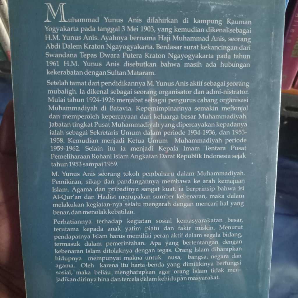 Jual Buku HM Yunus Anis - Amal Pengabdian & Perjuangannya - Suratmin ...