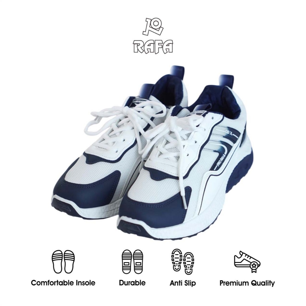 Jual Rafa Cold Play Sneakers - Sepatu Sneakers Casual Unisex Rafa Shoes ...