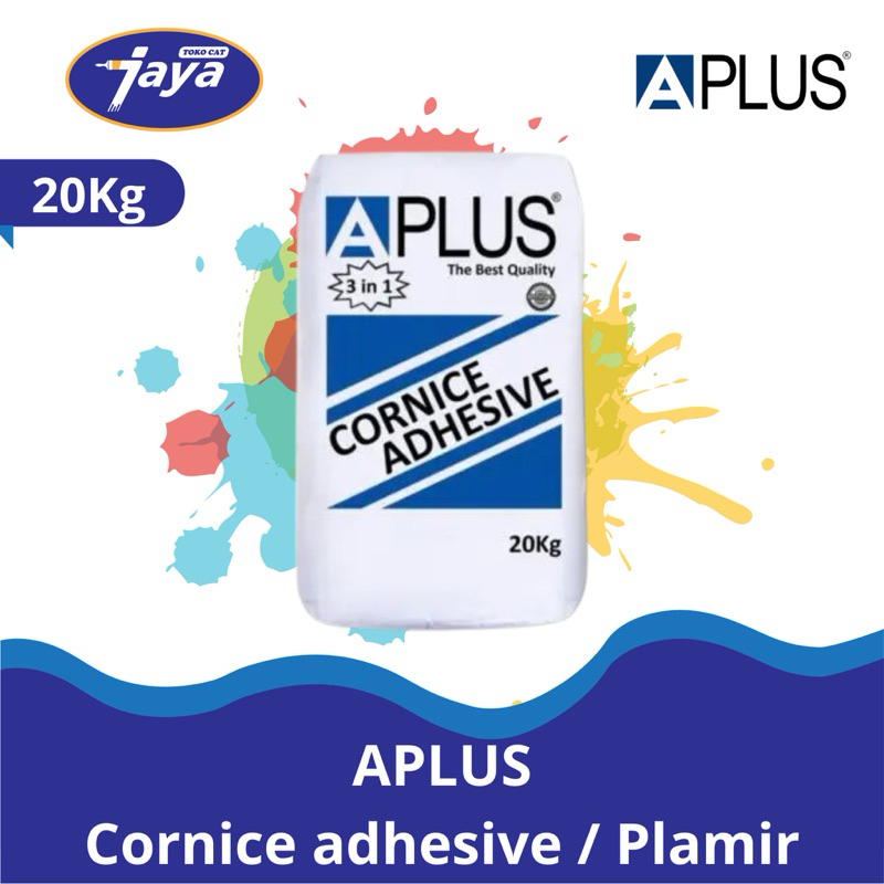 Jual Kumpon Kompon/Compound Cornice Aplus A plus 20kg / Dempul gipsum ...