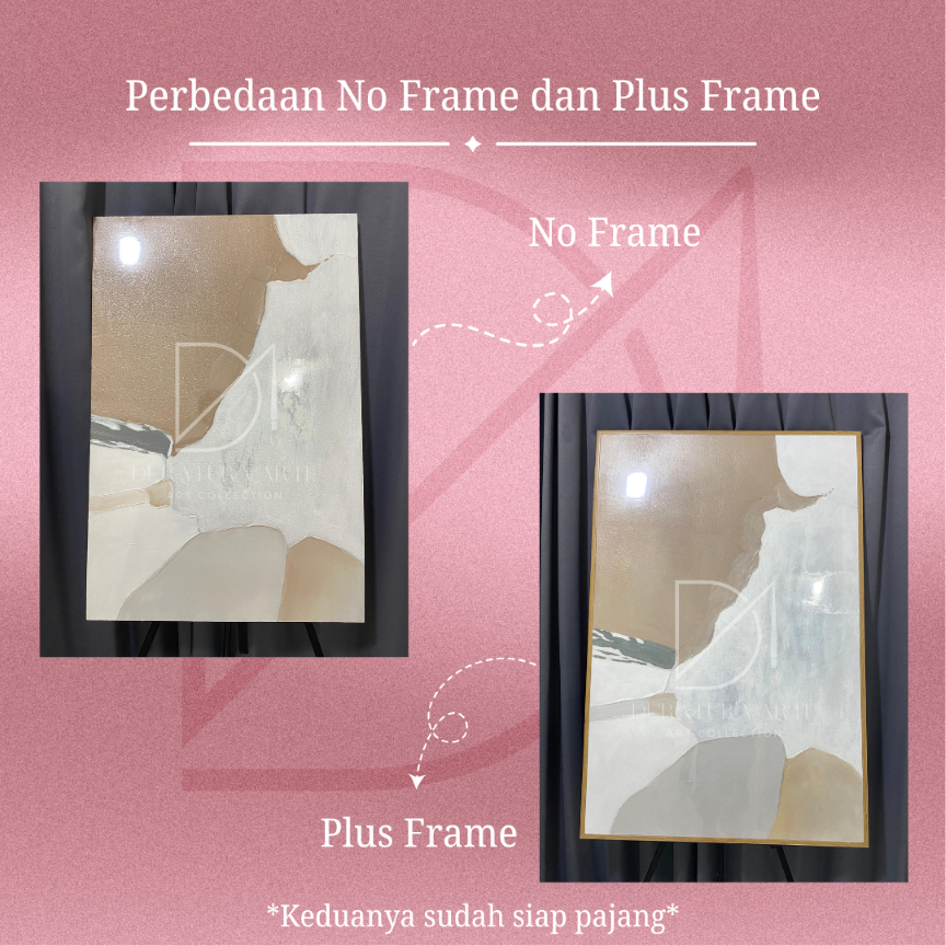 Jual Lukisan Abstak Industrial Minimalis Modern Simple 4 - Lukisan Plus ...