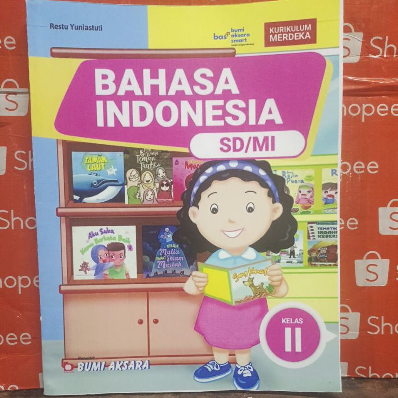 Jual Bahasa Indonesia Kelas 2 SD kurikulum merdeka | Shopee Indonesia