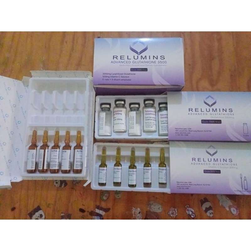Jual RELUMINS ADVANCE WHITE GLUTATHIONE 1100& 3500