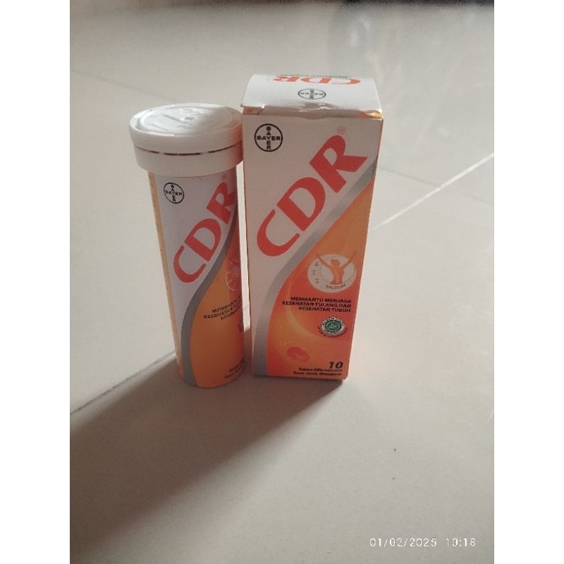 Jual CDR rasa jeruk 10 tablet multivitamin | Shopee Indonesia