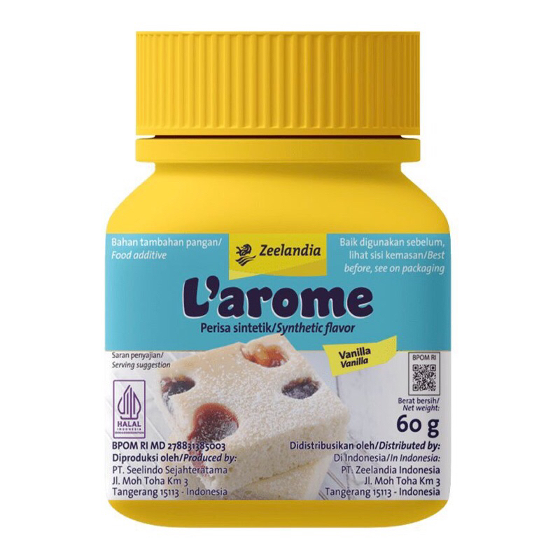 Jual Larome Perisa Roti dan Kue Liquid 60gr Coklat Pandan Stroberi ...