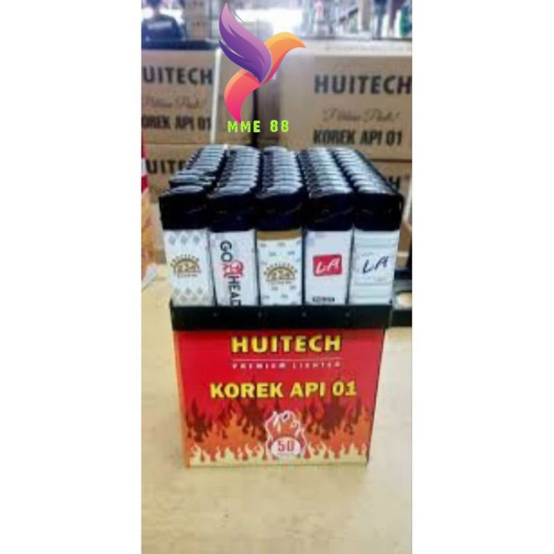 Jual Korek Api Gas Magnet Besar Huitech ( 1000pcs ) SNI | Shopee Indonesia