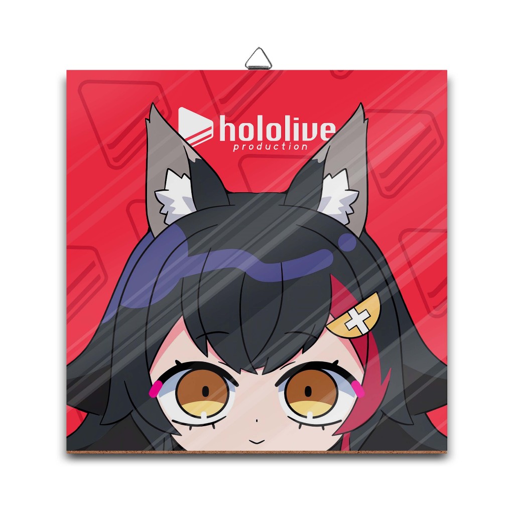 Jual Poster dinding kayu anime vtuber OOKAMI MIO PEEKER ALT - HOLOLIVE ...