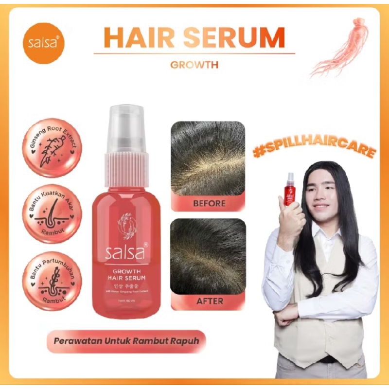 Jual SALSA HAIR SERUM | VITAMIN RAMBUT SPRAY | HAIR VITAMIN | Shopee ...