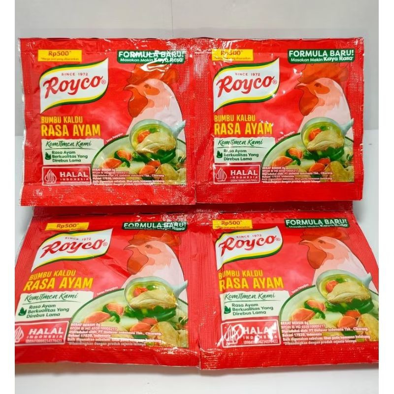 Jual Royko Ayam & Sapi - Bumbu Penyedap Rasa Lezat, 1 Receng isi 12 pcs ...
