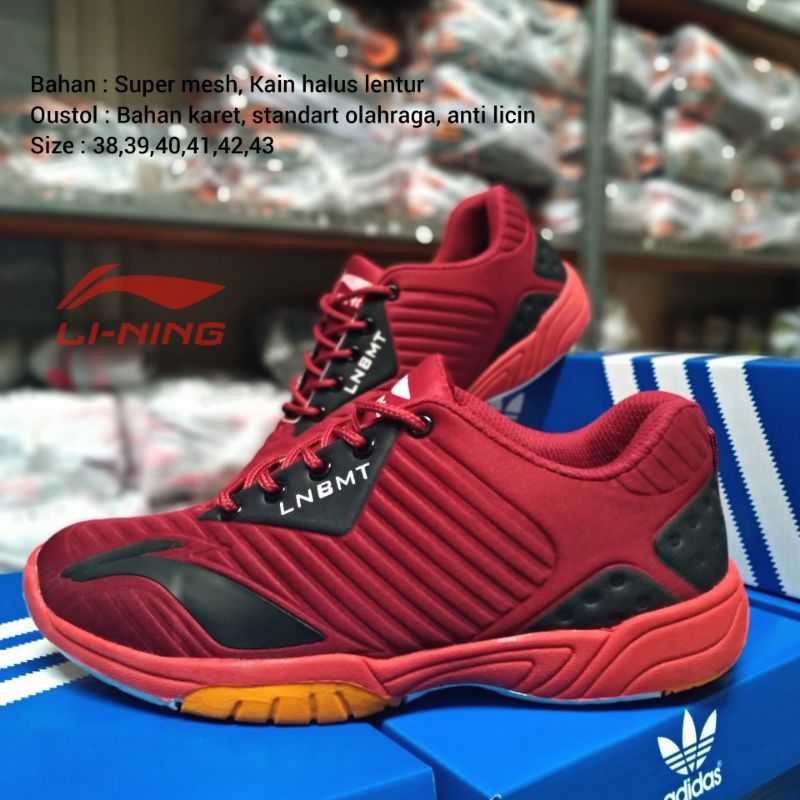 Jual Promo Sepatu Badminton LNG Terbaru Best Seller Pria Wanita Ready
