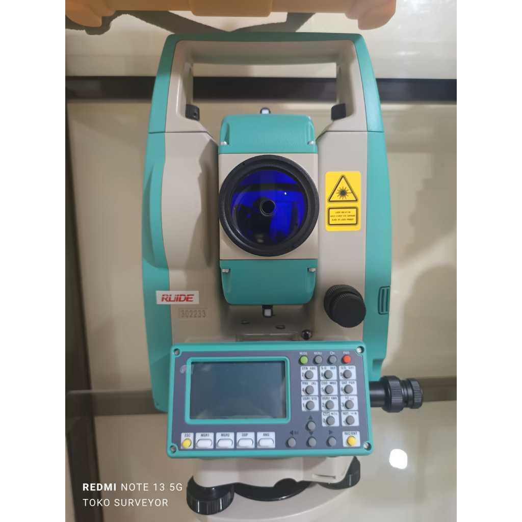 Jual Total Station Ruide RQS Baru Akurasi 2 Detik Laser 1000m Garansi 1 ...