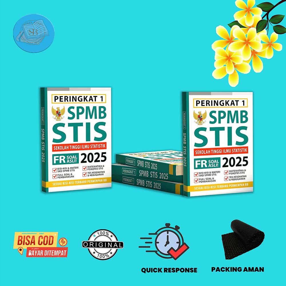 Jual BUKU SPMB STIS 2025 BUKU KEDINASAN 2025 SOAL UJIAN STIS 2025