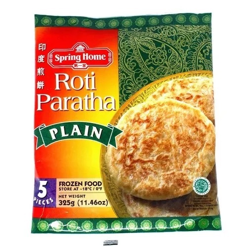 Jual Spring Home Roti Paratha Plain Isi 5 Lembar 325gr | Shopee Indonesia