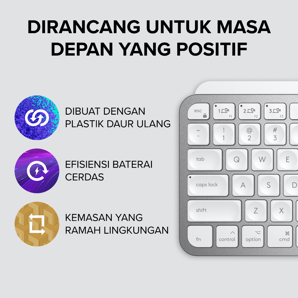 Logitech MX Keys Mini (For Mac) Keyboard Wireless Bluetooth Minimalist Backlit Illuminated for IOS Power Users (7)