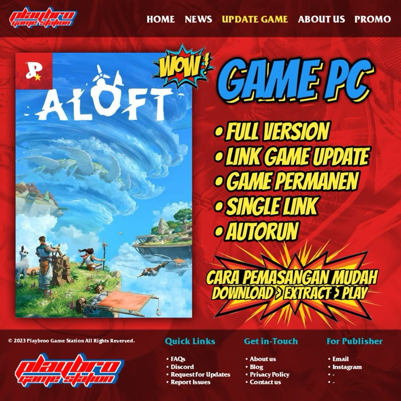 Jual Aloft - Game PC/Laptop (Download to Play Bro!) | Shopee Indonesia