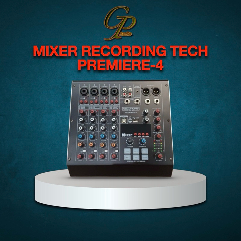 Jual Recording tech premiere4 audio mixer | Shopee Indonesia